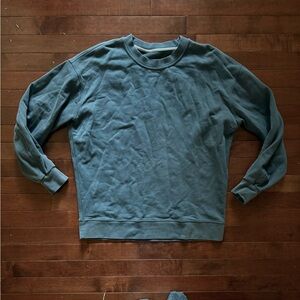 Lululemon Blue Perfectly Oversized Sweatshirt
